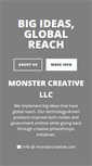 Mobile Screenshot of monstercreative.com